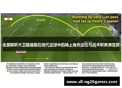全面解析大卫路易斯在现代足球中的场上角色定位与战术职责演变探
